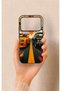 Xiaomi Mi 17 Pro 5g Compatible Orange and Black Car Patterned Silicone Case
