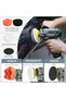WORKPRO 12 V Cordless Mini Buffer Polisher Kit with 2 Li-ion Batteries - 5