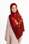 Flame Pattern Hebei Silk Shawl