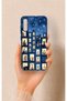 Samsung A70 Compatible Starry Apartment Patterned Silicone Case