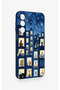 Samsung A16 Compatible Starry Apartment Patterned Silicone Case - 3