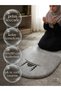 Embroidered, Stylish Design, Prayer Mat, Soft Texture, Plush, Non-Slip Base, Gift, Luxury, Prayer Rug - 3