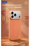 Leader Steed Magnet iPhone 17 Pro Max Luxury Carbon Fiber Texture Magnetic Case Anti-Fingerprint Wireless Charging Phone Cover