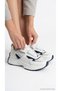 Women's Sneaker Thick High Sole Mesh Metallic Detailed Lace-Up Dad Casual Sports - 3