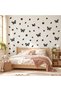 Butterfly and Flower Wall Sticker Set - Decorative Leaf Wall Decal for Children's Room and Baby Room - 3