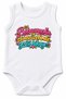 My Grandmother's Prayer-1 Written 100% Cotton Printed Baby Bodysuit Short Sleeve