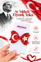 Moon and Star Printed Glitter Buckle-Ataturk-29 October-23 April-Special Day Buckle