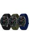 20mm Nylon Loop Sport Band Compatible with Samsung Galaxy Watch 9/8 40mm/44mm, Soft Adjustable Replacement Strap for Galaxy Watch 8 Classic 46mm Wristband for Men & Women