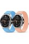 20mm Nylon Loop Sport Band Compatible with Samsung Galaxy Watch 9/8 40mm/44mm, Soft Adjustable Replacement Strap for Galaxy Watch 8 Classic 46mm Wristband for Men & Women