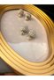 Pearl Ball Stone Earrings - 2