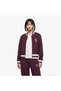 Regular Women's Burgundy Coat