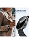 [2Pack] for Samsung Galaxy Watch 8/9 Screen Protector Case 44mm Protective Face Cover, Hard Bumper with Tempered Glass Full Edge Protective Case for Men & Women- Pink/Silver - 3