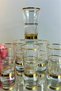 As2 Decorated Matte Gold Striped 420055 Azur Soft Drink Glass Set of 6 - 4