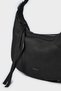 Baguete Shoulder Bag with Clasp - Black - 5