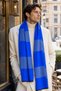 Men's winter shawl scarf