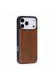 Bloomcase porta moccasin tan iphone 18 pro / 17 pro magsafe rfid genuine leather wallet case - 6