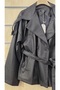 Women's Italian Leather Jacket with Belt - 3