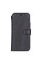 Bloomcase Porta Obsidian Black iPhone 18 Pro Max / 17 Pro Max Magsafe Rfid Genuine Leather Wallet Case - 3