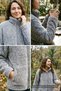 Women's Gray Plush Soft Zippered Stand Collar Pocketed Thick Welsoft Jacket 26Kcktk211 - 5