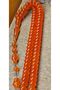 99-Piece Old Yemen Zar Amber Prayer Beads – Ottoman Color Character Beads – İlhan Ahmet Master 0.6 Delim Dry Turned Beads – Mahir Model – 6.75 X 12 mm - 8