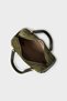 Genuine Suede Leather Cylinder Shape Hand and Shoulder Bag-Khaki - 6