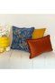 "rust" decorative throw pillow cover with ears - 30x50 - 2