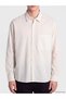 Ozmarka New Season Black Relax Fit Striped Poplin Men's Shirt - 3