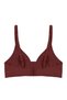 Women's Ribbed Laser Seamless Thread Detailed Padded Bra - 3