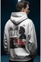 The Weeknd after Hours Rapper Singer Pre-Printed Unisex Oversize Premium Hoodie - 3