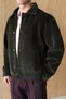 Tenri Short Pile Textured Buttoned Oversize Men's Jacket - 8