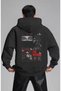 The Weeknd after Hours Rapper Singer Pre-Printed Unisex Oversize Premium Hoodie - 3
