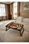 Breakfast Tray with Stand Foldable, Beechwood - 3