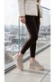 Women's Rope Lace-Up Suede Star Detailed Thick Sole Boots & Booties - 6