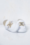 Metal Buckle and Ribbon Detailed Baby Moccasin Shoes - 3