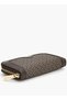 Monogram Print Zip Around Wallet - 4