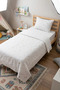 Linevra 100% Cotton Ranforce Fitted Single Duvet Cover Set |   Elasticized Sheet |   90 X 190 cm - 2