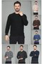 Men's Thessaloniki Fabric Knitted Winter Sweater Thick Comfortable Fit Casual Thessaloniki Sweater - 6
