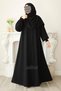Ahsen Mevlana Ferace Shawl Gift Set Black - 6