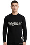Men's Sweater Knitwear Crew Neck Lettered Knitted Long Sleeve Ribbed Oversize Casual Winter Slogan 12310053