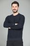 Men's Thessaloniki Fabric Knitted Winter Sweater Thick Comfortable Fit Casual Thessaloniki Sweater - 2