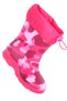 Pink-Kmf Girls' Waterproof Fur Boots