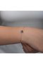 Silver Rose Mystic Topaz Clover Women's Bracelet - 3