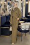 Trok Detailed Stonewashed Effect Shirt and Trousers Set