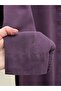 Hümanur Washable Mini Buttoned Trousers Set-Ey038 Plum - 5