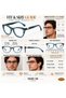 Striped Tea Cat Eye Acetate Eyeglass Frame - 6