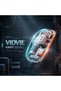 Transparent Dual-Mode Wireless Mouse - 2.4G + Bluetooth Silent Rechargeable Office Mouse with Type-C & Power Indicator - Gray - 4