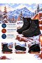 Snow Boots Zippered Non-Slip Sole Thermal Insulated Soft Inner Lining Kb-5001 Black - 7