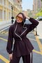 Naly Hooded Suit Plum - 2