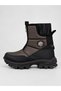 Snow Boots Zippered Non-Slip Sole Thermal Insulated Soft Inner Lining Kb-5001 Brown - 3
