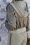 Light Green Satin Garnished Tracksuit Set - 6